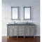 James Martin Vanities Brittany 72in Double Vanity, Urban Gray w/ 3 CM Charcoal Soapstone Quartz Top 650-V72-UGR-3CSP - alternate 4